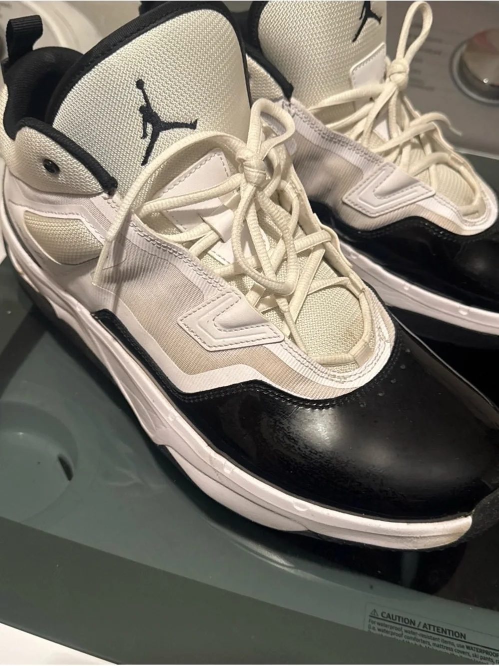 Nike Jordan Men’s Black / White High-Top Sneakers